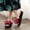 Red, variant on Skechers Arch Fit Sandals for Women Female Summer New Style Non-slip One-word Slip Soft Bottom Holiday Beach Slipper Sandals for Flat Feet Womens on Clearance