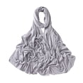 thumbnail image 2 of Solid Color Modal Scarf Smooth Soft Long Headscarf Soft Breathable Versatile Women Headscarf Bright Luster Head Wrap, 2 of 8