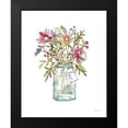 thumbnail image 2 of Tavoletti, Anne 12x14 Black Modern Framed Museum Art Print Titled - Festive Foliage II Summer, 2 of 5
