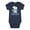 NAVY, variant on - Huggable Boy - Infant Baby One Piece Onesie