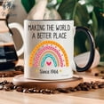 thumbnail image 5 of Vivulla68 Happy 60th Birthday Coffee Mug - Fabulous 60 Gifts for Women and Men, Funny Gag Present for Mom, Sister, Sixty Year Old Party Cup, Cool Drinking Mugs for Lady Turning 60 Year of Fabulous, 5 of 5
