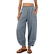 thumbnail image 1 of TaTaai Women's High Waist Sweatpants Loose Wide Leg Fit with Elastic Waistband Deep Side Pockets and Contrast Color Stitching Detail for Lounge Casual Style Gift, 1 of 8