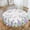 Floral Dragonfly Watercolor, variant on Floral Lemon Rose Pattern Round Tablecloth Polyester Waterproof & Washable 70" Table Cloth Indoor and Outdoor for Kitchen Dining Party Picnic Table Cover