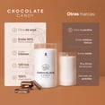thumbnail image 2 of Vela De Soya Aromática | 600 g | Aroma Dulce De Chocolate | Duración 120 Horas B Life., 2 of 8