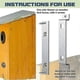 thumbnail image 2 of 2Sets Bird House Hanger Bracket Stable Rust Proof Galvanized Steel Bird House Mounting Bracket for, 2 of 5