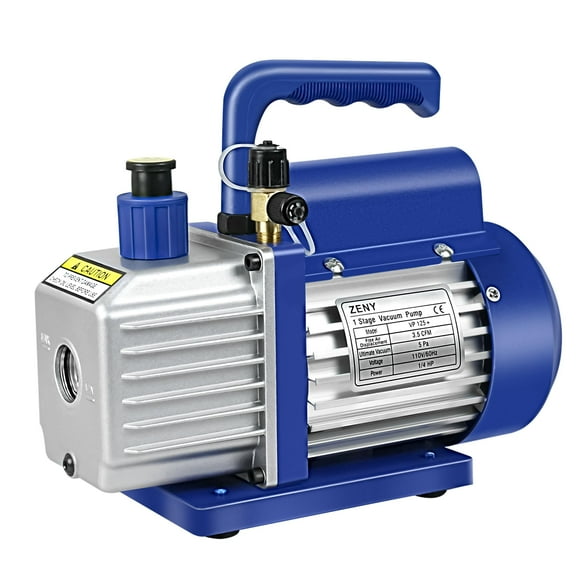 Bomba de vacío ZENY 3.5CFM de una sola etapa 5Pa 1/4HP 110V