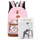 thumbnail image 3 of Mochilas escolares para adolescentes y niñas, mochilas de lona ligera, juego de mochilas escolares, 3 of 5