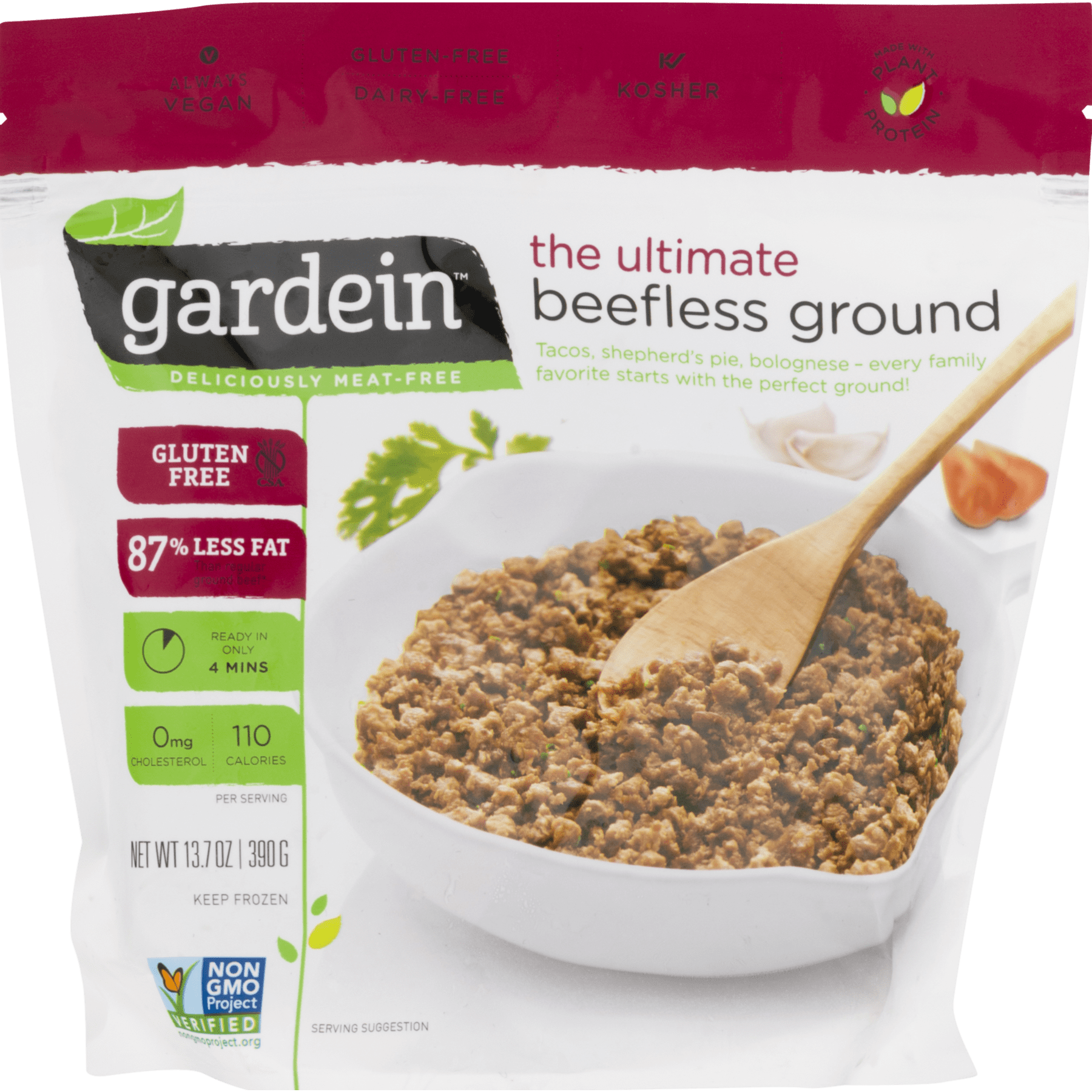 Gardein Ground Beef Nutrition Facts Runners High Nutrition