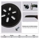thumbnail image 4 of 150mm sanding board - suitable for Bosch GEX 150 AC, PEX 15 AE, GEX 150 turbo eccentric sanding machine -150mm with screws, 4 of 4