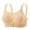 Beige, variant on Ladies Lace Wireless Push up Airy Comfortable Everyday Bras