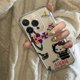 thumbnail image 2 of Sanrio-funda de teléfono con pintura al óleo de Hello Kitty, carcasa anticaída para Iphone 15 14 13 12 11 Pro Max 7 8 Plus X XR XS Max Girl, 2 of 5