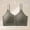 Green(New), variant on PNTUTB Women's Underwear Solid-Color Spaghetti-Strap Bras Wire-Free Front-Closure Lingerie Side-Bust Control Comfort Back-Flattering Sports Bras