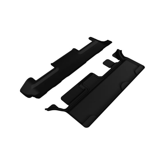 3D MAXpider Custom Fit Kagu Floor Mat (Black) for 2015-2020 Chevrolet/GMC Tahoe/Yukon - 3RD Row