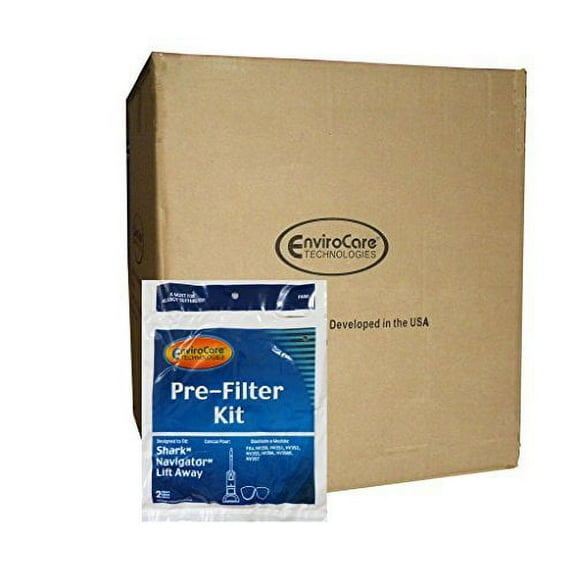 1 Case (50) Compatible with Shark #XFF350 Felt Filter Kit Navigator Lift Away Upright Vacuum
