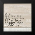 thumbnail image 2 of Kimberly, Allen 15x15 Black Modern Framed Museum Art Print Titled - Happy Home, 2 of 5