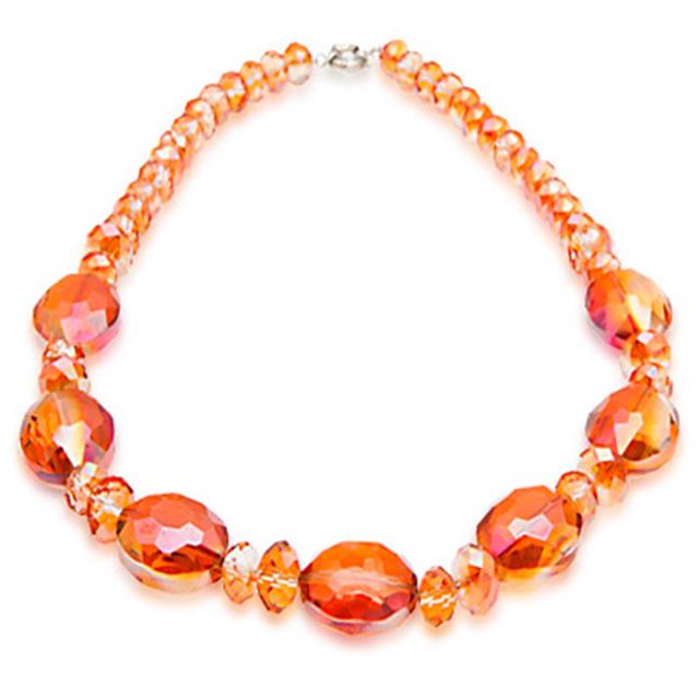 Alexander Kalifano RED-NVG-CC Vienna Gorgeous Glass Necklace - Crystal Copper