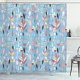 thumbnail image 1 of Ambesonne Colorful Shower Curtain, Autumn Leaves Garden, 69"Wx84"L, Multicolor, 1 of 3