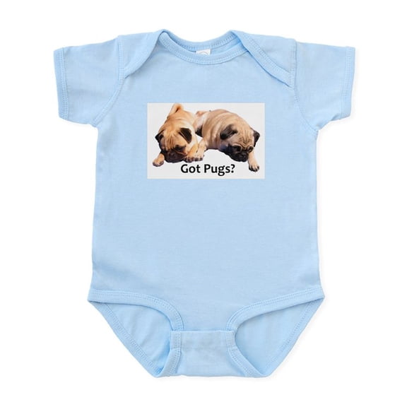 CafePress - Got Pugs? Infant Bodysuit - Baby Light Bodysuit, Size Newborn - 24 Months