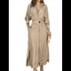 thumbnail image 1 of Vestido Maxi Informal de Otoño para Mujer, con Solapa, Abertura, Antiarrugas, y Bolsillos para Vacaciones Albaricoque M, 1 of 5