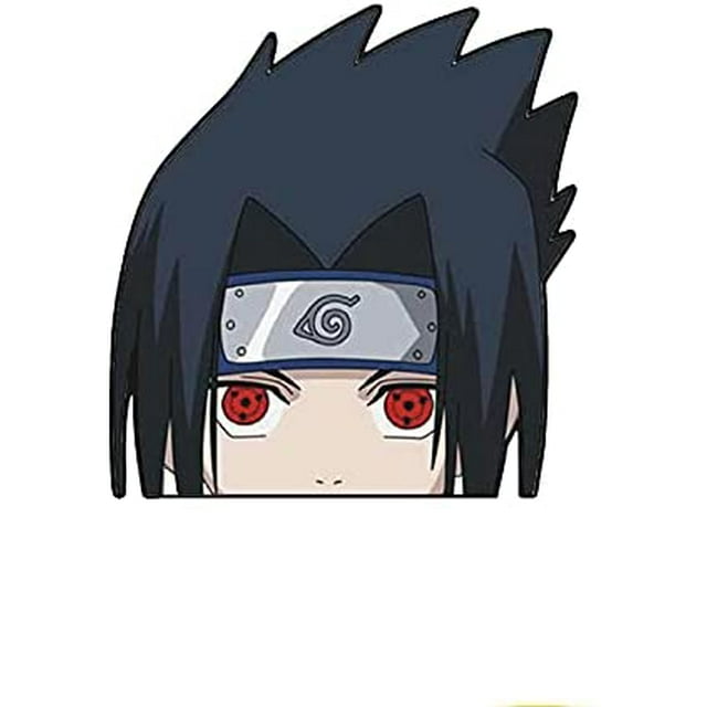 Funny Uchiha Sasuke Sticker Luggage Window Bumper Decal 5.5"