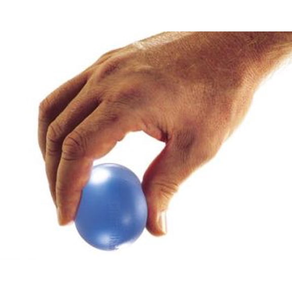 TheraBand Hand Exerciser, Extra Large, Blue, Firm, Intermediate Level 2