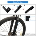 thumbnail image 2 of 1 Pair Mountain Bike Front Fork Cover MTB Protective Pad Universal Quick Release Front Fork Sleeves, 2 of 8