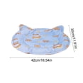 thumbnail image 3 of Alfombrilla refrescante de verano para gatos y perros, cama suave y transpirable, cojín plegable ligero para dormir, 43x30 cm o 58x40 cm, azul, 3 of 6