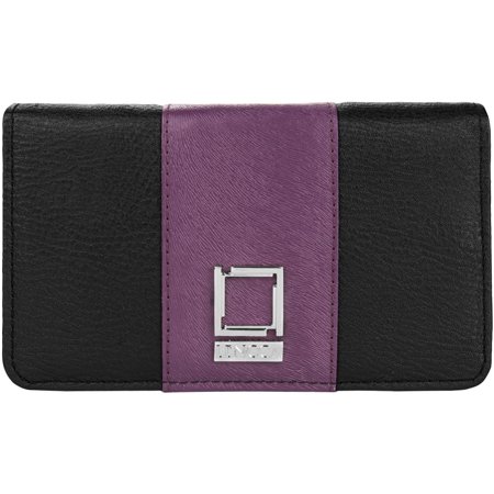 LENCCA Kyma Women's Universal Smartphone Wallet Case with Attachable Shoulder Strap fits Phones up to 6"