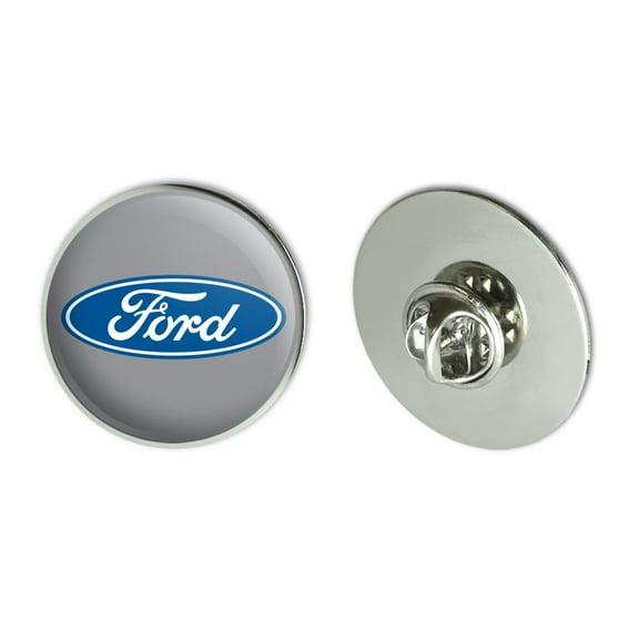 Ford Motor Company Blue Oval Logo Metal 1.1" Tie Tack Hat Lapel Pin Pinback