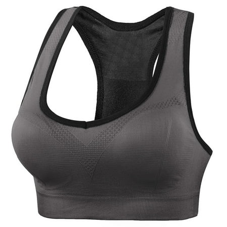 GENGING Bras for WomenWomen s Fashion New Discounted Items Clearance Solid Color Back Beauty Sports Bra Thin Belt Shockproof Underwear