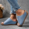 thumbnail image 2 of Sandals For Women 2025 Comfortable Dressy Summer Orthopedic Slippers Slides Comfy Casual Walking Orthotic Flip Flops Clearance Sale, 2 of 7