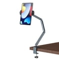 thumbnail image 1 of VONKY Support de Téléphone Réglable en Alliage d'Aluminium Portable Réutilisable pour la Maison, Dortoir, Tablette, Support de Lit pour Tablettes, Cahier, Gris, 1 of 9