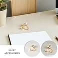 thumbnail image 3 of Milisten 1Par Dorados Con Para Uso En Y Regalo Especial, 3 of 8