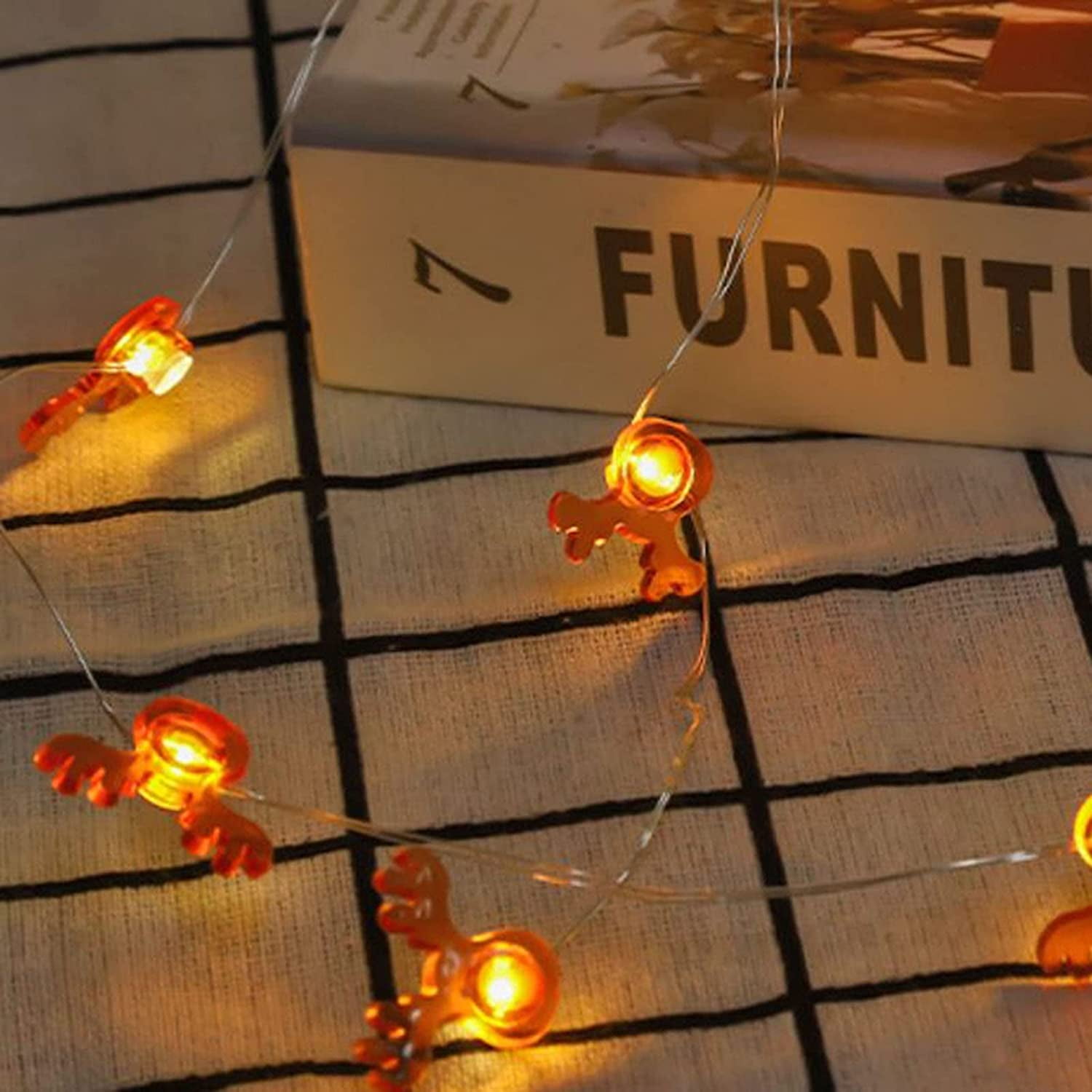 HESHENG Christmas Decorations String Lights Battery Powered Christmas