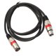 thumbnail image 1 of Adaptador de Micrófono XLR Gloria Cable de sonido Negro y Rojo 1 metro, 1 of 9