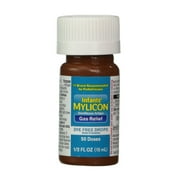 Mylicon Infants Drops Anti Gas Relief Dye Free Formula For Babys, 0.5 Oz, 2 Pack