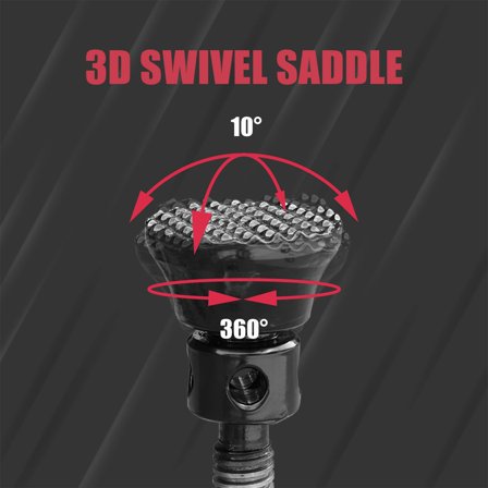 BIG RED 20 Ton Professional Car Screw Bottle Jack for Repair,Red,W20R