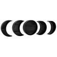 thumbnail image 6 of 5Pcs/Set Wall Mounted Display Shelf Kit Wooden Moon Phase Storage Rack Home Decoration, 6 of 8