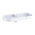 thumbnail image 2 of Estante de almacenamiento para ducha, accesorios de baño con drenaje automático, soporte para esponja, soporte para jabón Blanco, 2 of 9
