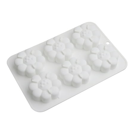 

Azhf Clearance Sale 6 Cavity DIY Mooncake Mid Autumn Festival Non Stick Silicone Chocolate