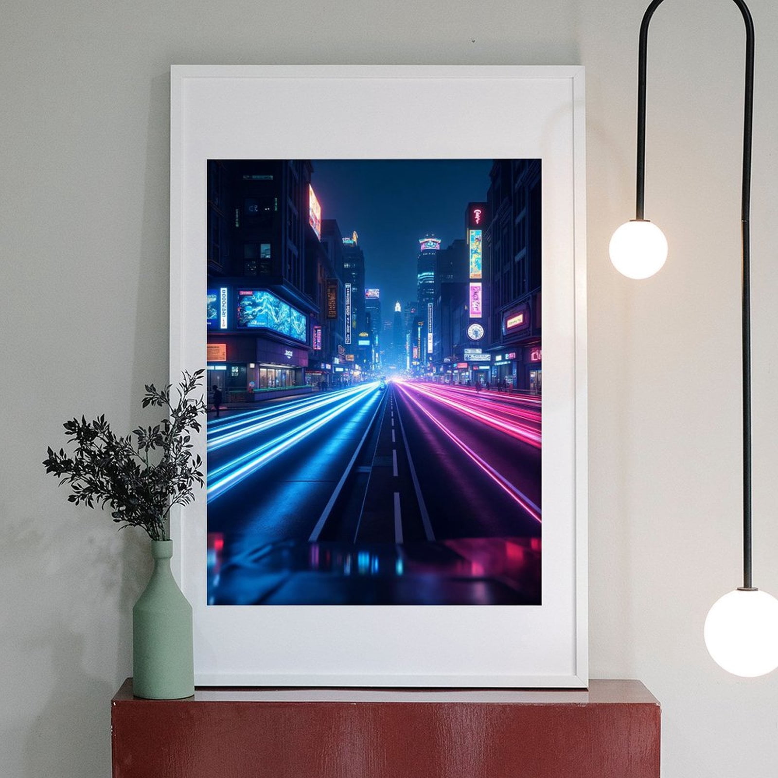 Diamond Art Kits for Adults - Cool Cyberpunk Cityscape Print No.98 5D Frameless Dimond Painting Kit for Adults Beginner, Round Diamond Kits for Home Wall Decor, Gift for Women