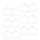 thumbnail image 5 of 12 piezas de ropa para niños perchas de ropa de bebé estantes secos de secado, 5 of 5