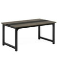 thumbnail image 3 of GVN Computer Desk, Study Writing Table,Simple Conference Table, Rectangular Meeting Table Computer Desk,Gray, 3 of 4