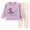 H01-Purple, variant on TOWED22 Baby Toddler Boy Clothes Fall Winter Outfit Long Sleeve Sweatshirts Pants Set 6 9 12 18 24 Months 3T 4T 5T Boy Clothes Size:6-12 M,Color:Purple