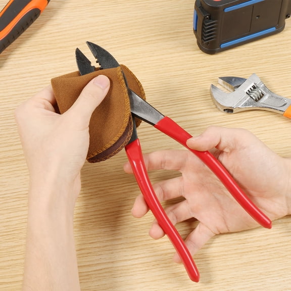 Sutowe Cable Cutter Heavy Duty Wire Crimper Multifunctional Wire Crimping Tool Crimper Tool with Anti Slip Handle for 10-22 Awg Copper and Aluminum Cables
