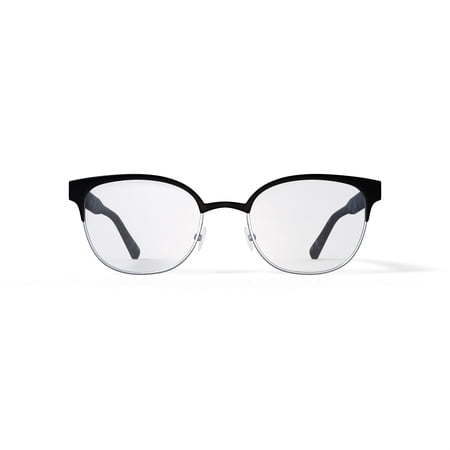 Reverb Women's RVLO6014 Prescription Eyeglasses with Case, Black