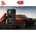 thumbnail image 4 of Cheelom 20000mAh 12V Car Battery Jump Starter 4000 Peak Amp USB Fast Charging LED Light, 4 of 7