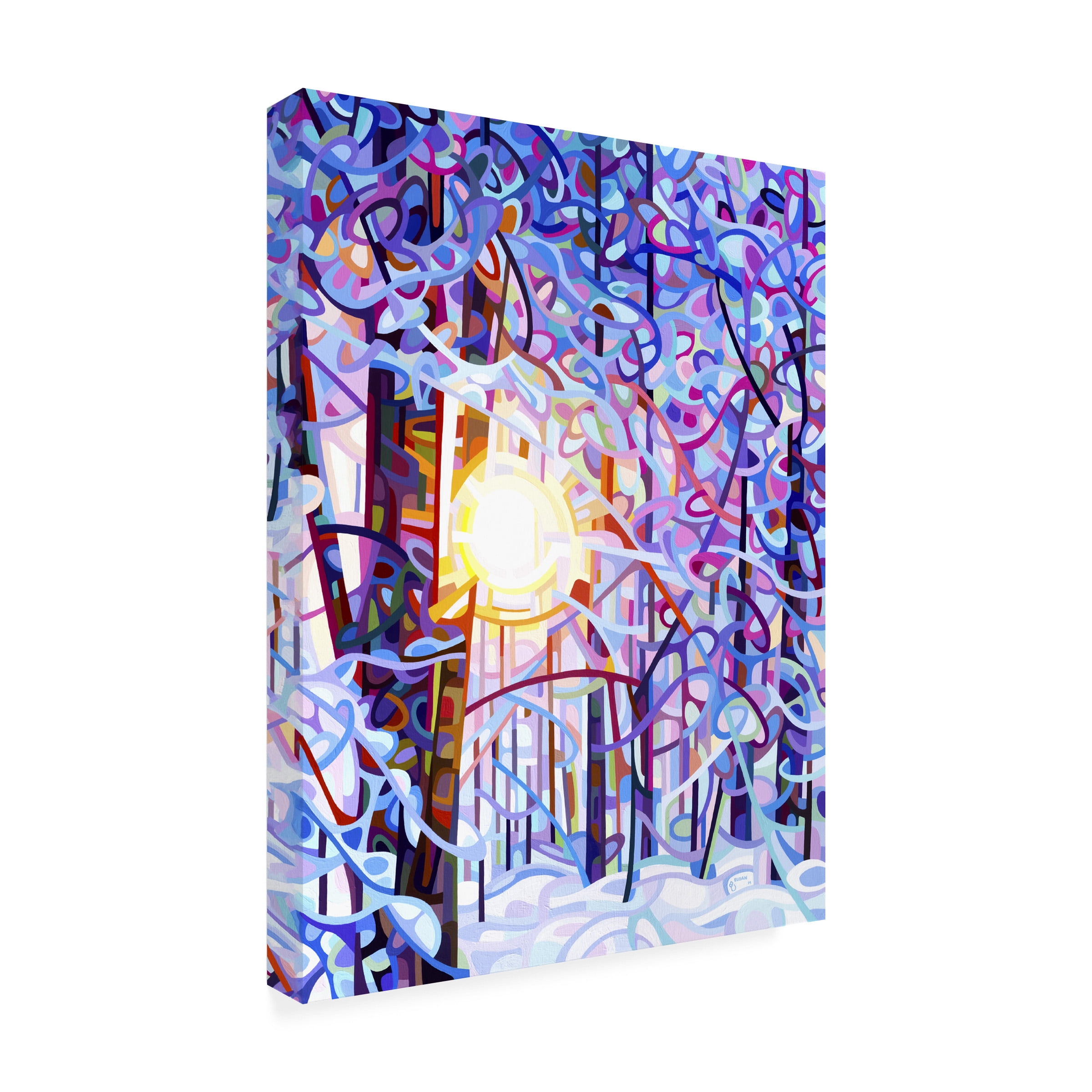Mandy Budan 'Early Riser' Canvas Art