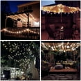 thumbnail image 5 of GooingTop 2 Pack Solar String Lights Outdoor 200 LED 75ft Solar Patio Lights with 8 Lighting Modes, Waterproof Outdoor Lights for Garden Yard Porch Wedding Party Patio Decor(White), 5 of 8