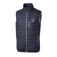 thumbnail image 2 of Cutter & Buck Heather Navy Penn State Nittany Lions Primary Team Logo Rainier PrimaLoft Eco Insulated Full-Zip Puffer, 2 of 3